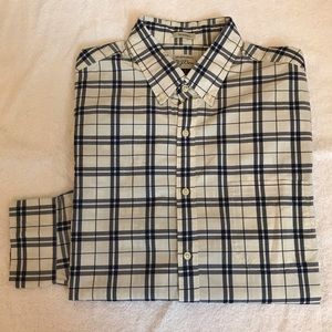 J. Crew classic plaid button down shirt